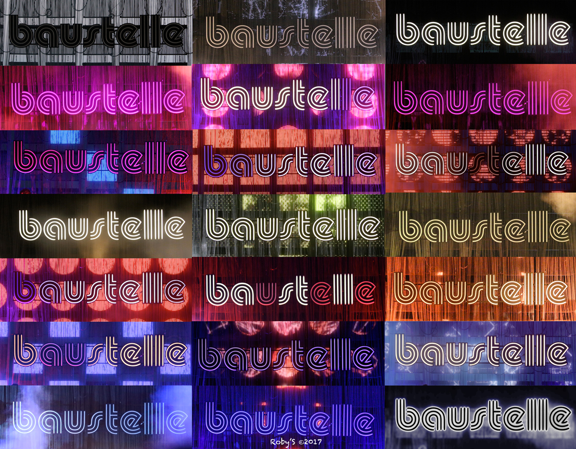 21 sfumature di Baustelle. © CC BY-NC-SA